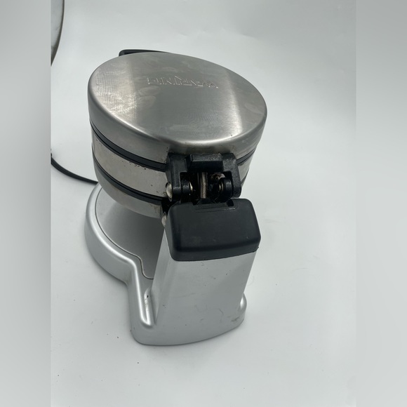 Waring Pro Breakfast Express WMR300 Rotating Belgian Waffle Omelet Stainless - Picture 6 of 9